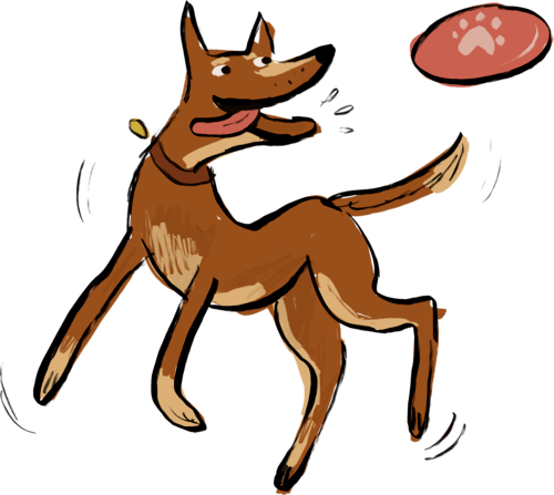 Hyper dog