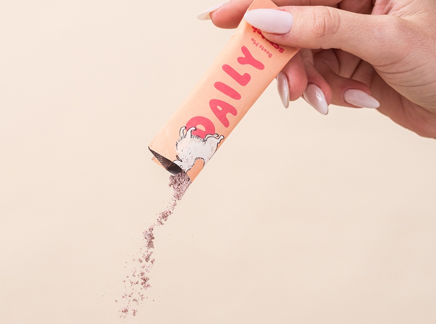 Pouring Beets Me topper