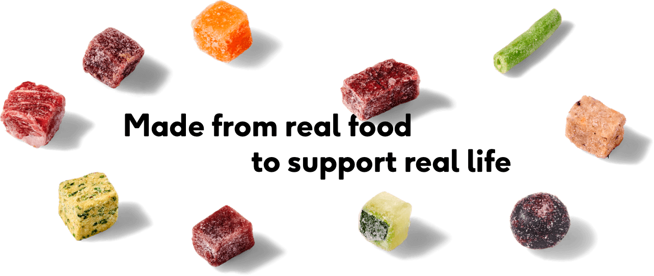 Made from real food to support real life