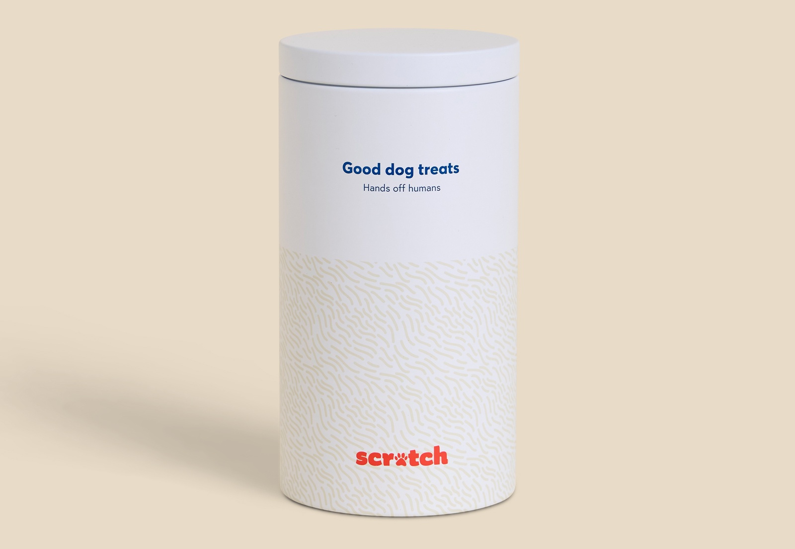 Dog treat container