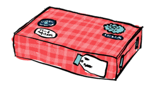 Dog food box
