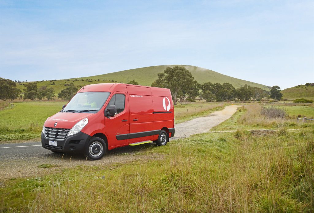 Australia Post delivery van