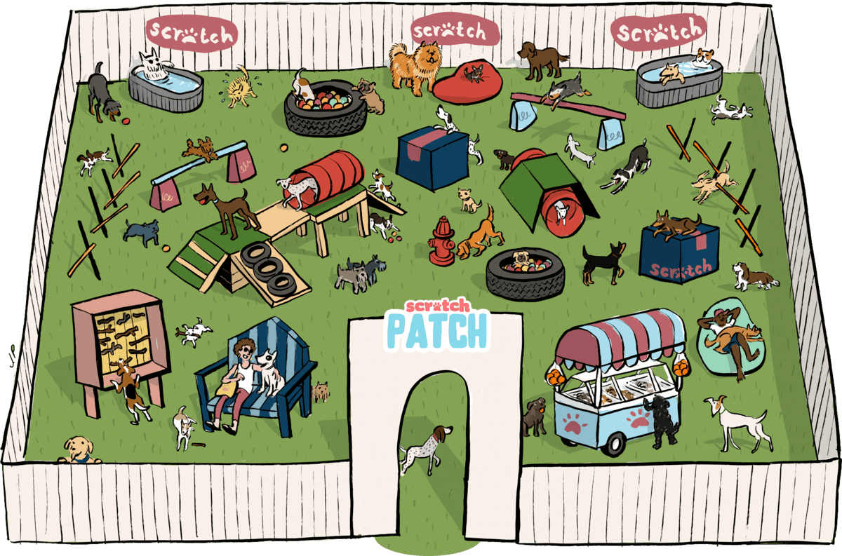 Scratch Patch: A Dog’s Dreamland