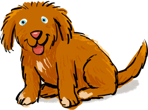 Puppy illustration