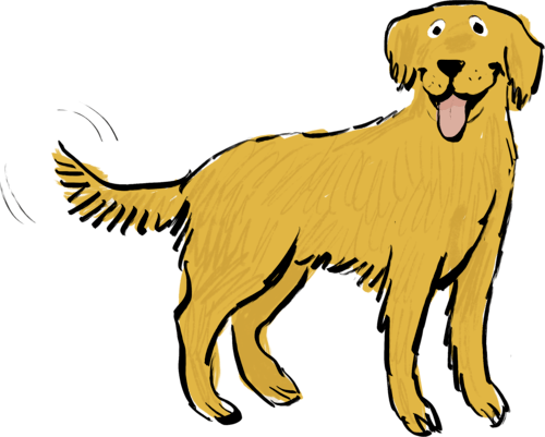 dog illustration