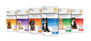 Simparica TRIO range